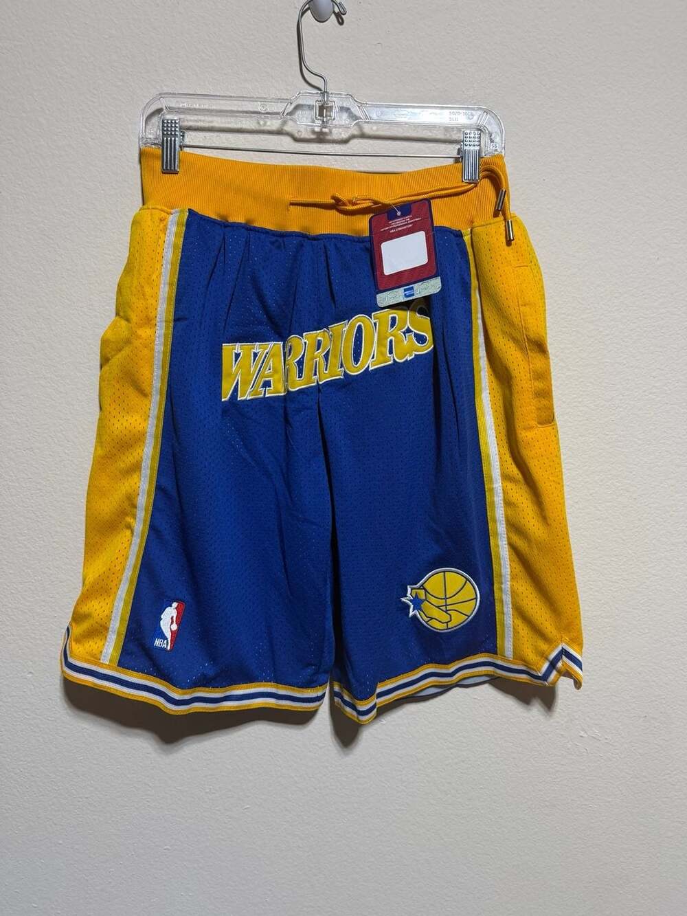 Just Don x Mitchell & Ness Golden State Warriors Hardwood Classics Shorts